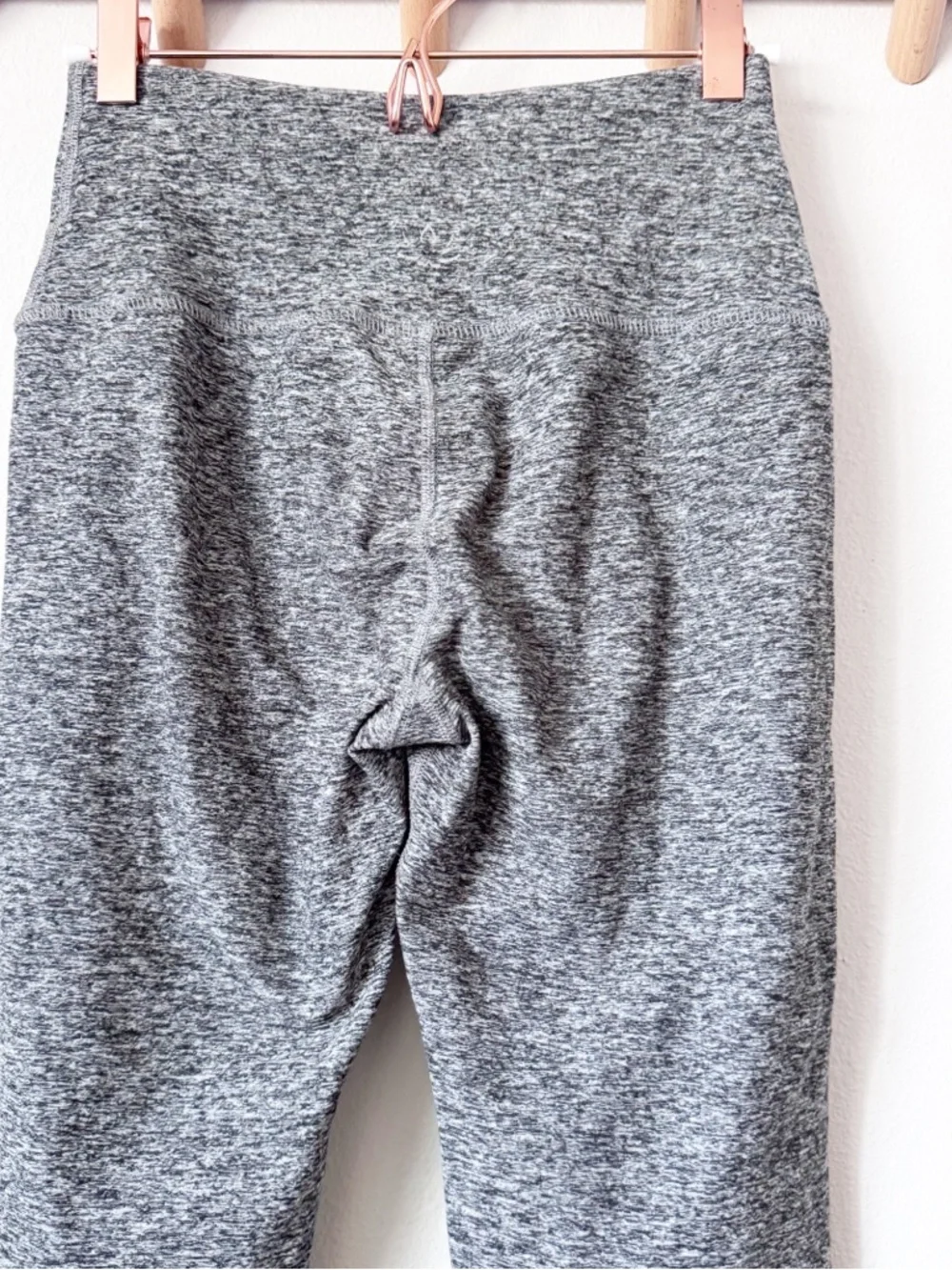 Beyond Yoga Space Dye Gray High-Rise Leggings